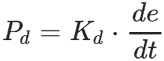Формула дифференциальной составляющей