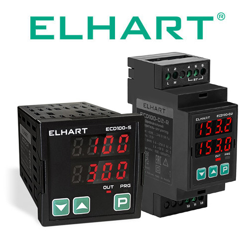 Новинка: двухпозиционный регулятор температуры ELHART серии ECD100