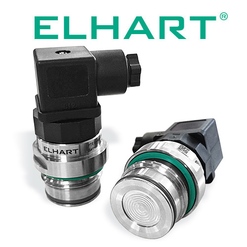 Новинка: датчики давления с торцевой мембраной ELHART серии РТЕ1000М