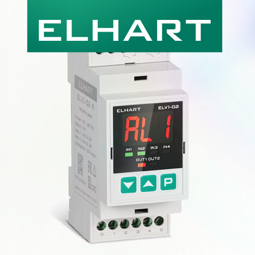 Многофункциональный регулятор уровня жидкости ELHART (ЭЛХАРТ) серии ELV1: краткий обзор