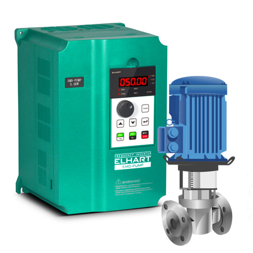 Применение преобразователей частоты ELHART серии EMD-PUMP для поддержания давления в системах отопления и водоснабжения