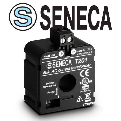 Новое видео — Измерение уровня нагрузки электропривода при помощи датчика тока Seneca Т201